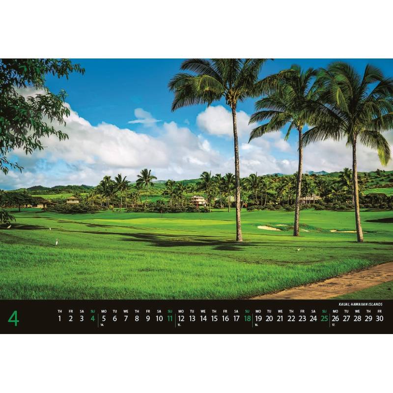 Nástenný kalendár Golf 2027 Nástenný kalendár Golf 2027