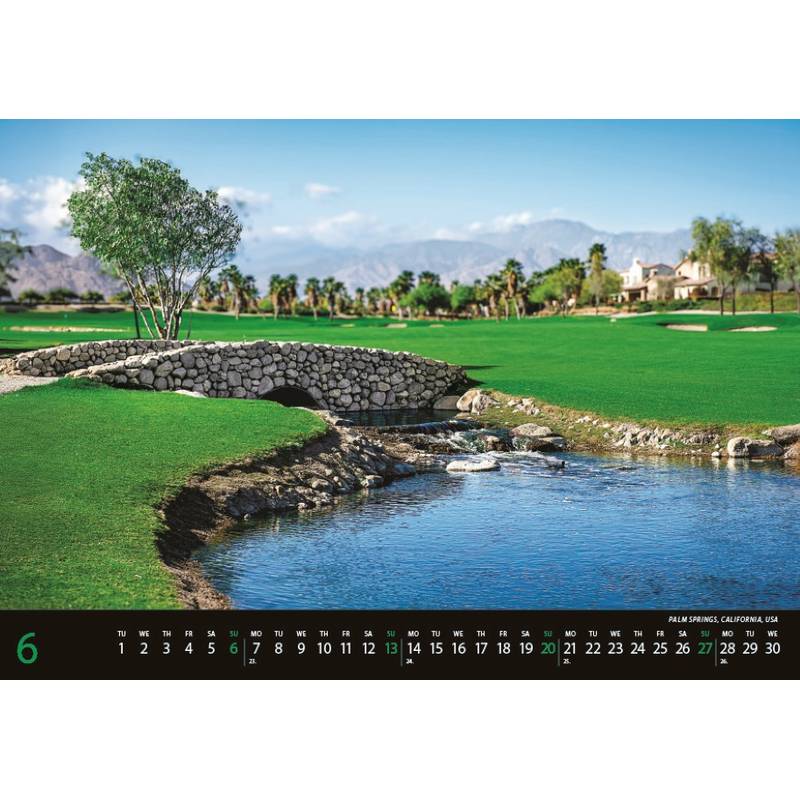 Nástenný kalendár Golf 2027 Nástenný kalendár Golf 2027