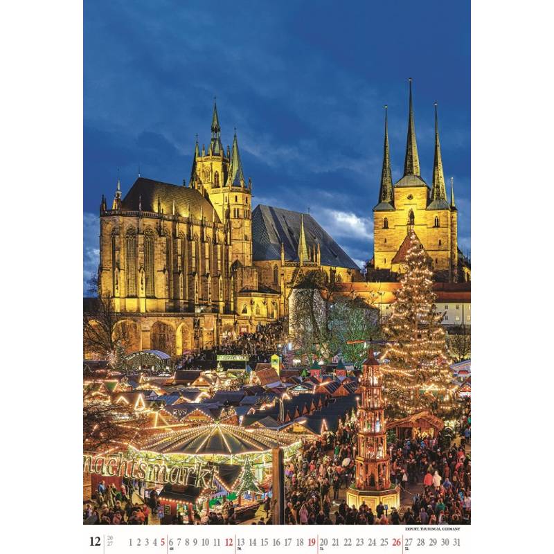 Nástenný kalendár Europe 2027 Nástenný kalendár Europe 2027