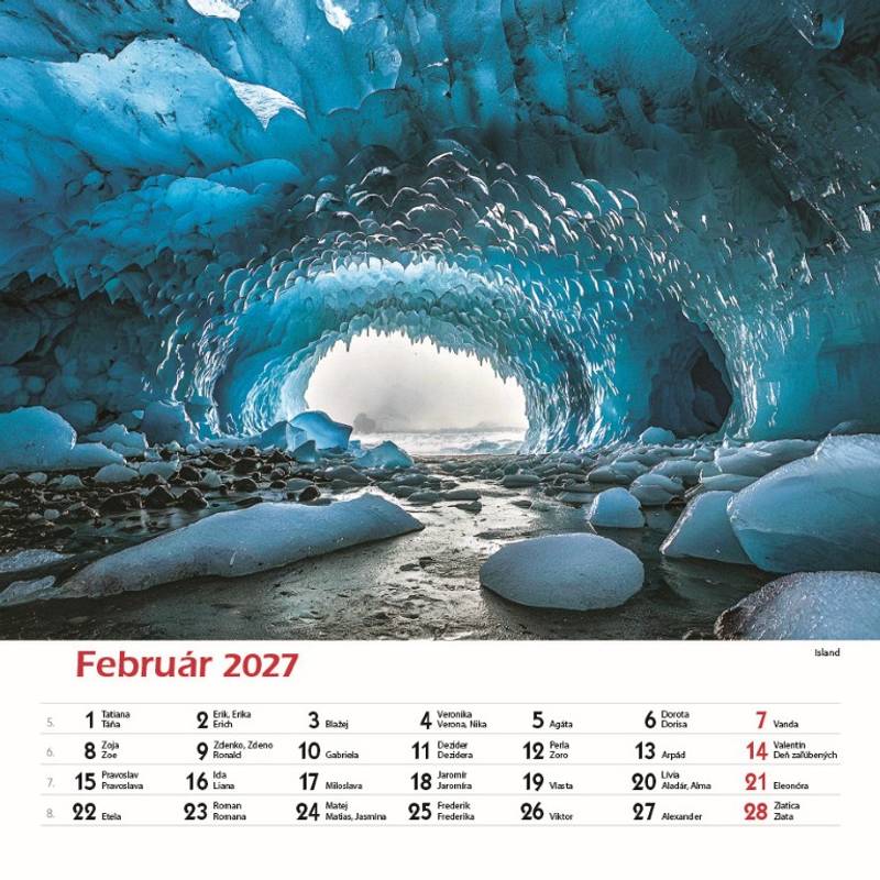 Nástenný kalendár Svet ticha 2027 Nástenný kalendár Svet ticha 2027