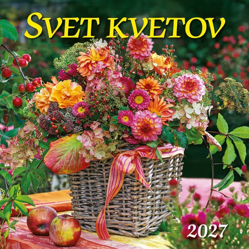 Nástenný kalendár Svet kvetov 2027 Nástenný kalendár Svet kvetov 2027