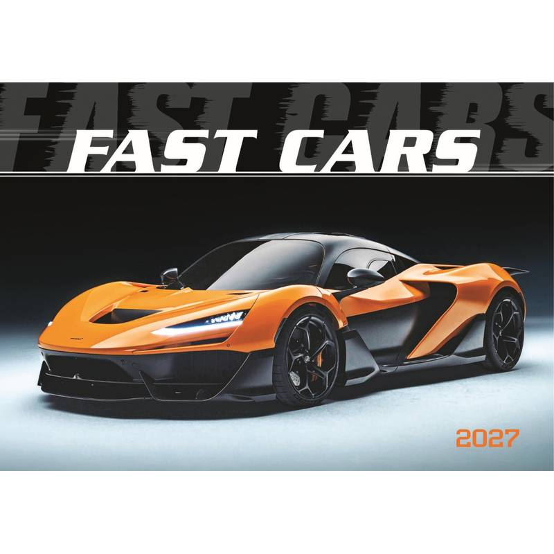 Nástenný kalendár Fast cars 2027 Nástenný kalendár Fast cars 2027