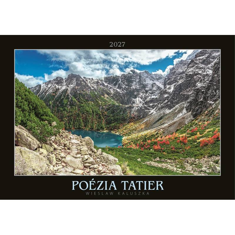 Nástenný kalendár Poézia Tatier 2027 Nástenný kalendár Poézia Tatier 2027