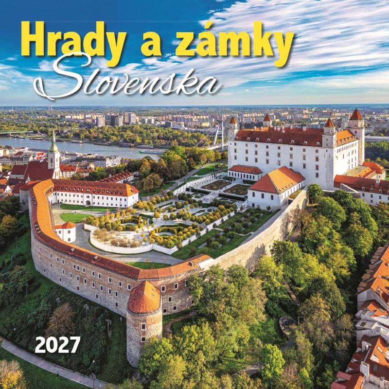Nástenný kalendár Hrady a zámky Slovenska 2027 Nástenný kalendár Hrady a zámky Slovenska 2027