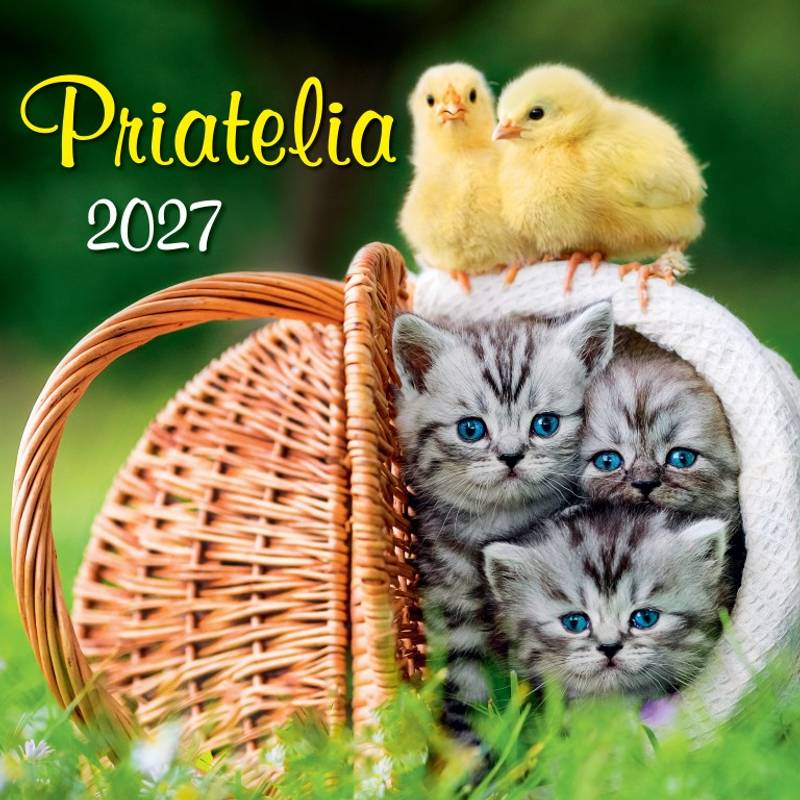Nástenný kalendár Priatelia 2027 Nástenný kalendár Priatelia 2027