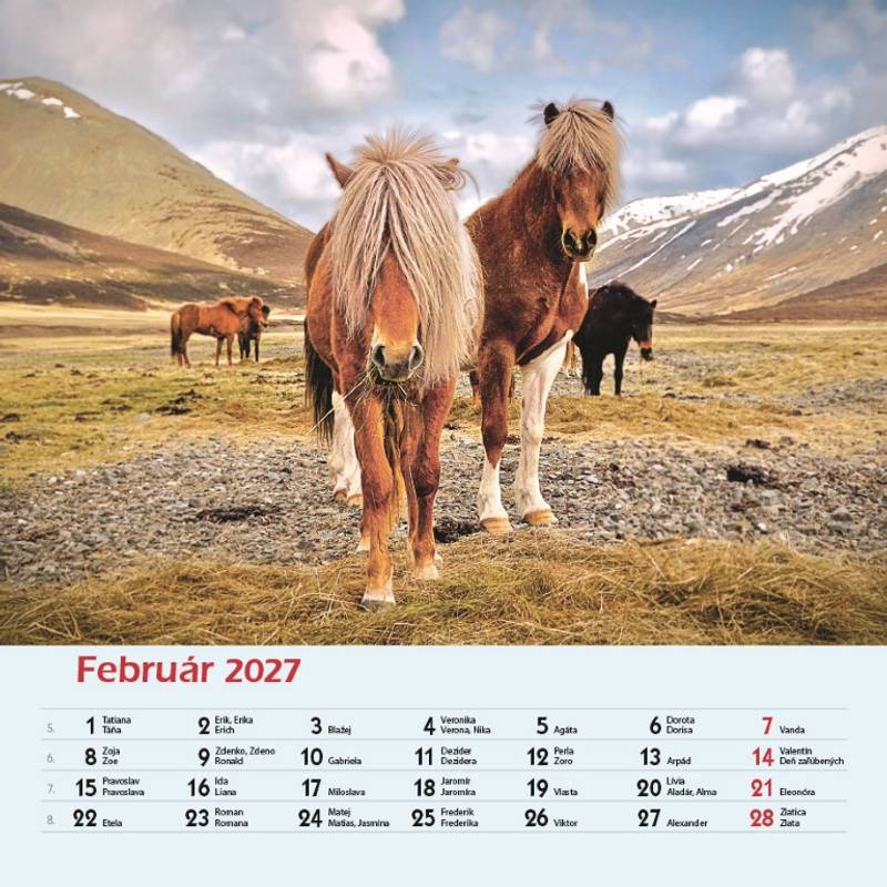 Nástenný kalendár Kone 2027 Nástenný kalendár Kone 2027