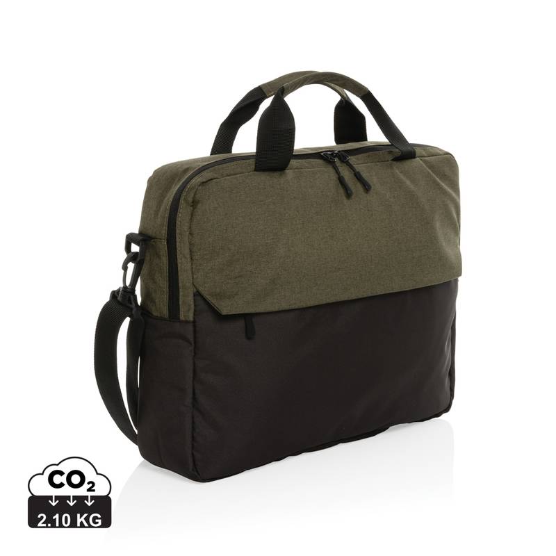 Taška na 15,6" notebook Kazu, zelená Taška na 15,6" notebook Kazu, zelená