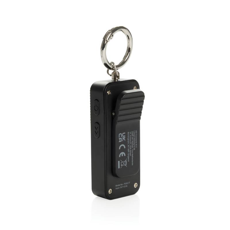 Guard Buddy RCS osobný alarm s USB-C nabíjaním, čierna Guard Buddy RCS osobný alarm s USB-C nabíjaním, čierna