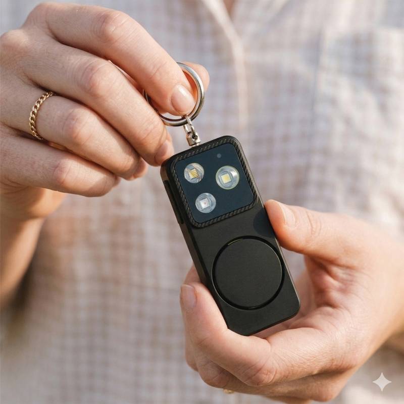Guard Buddy RCS osobný alarm s USB-C nabíjaním, čierna Guard Buddy RCS osobný alarm s USB-C nabíjaním, čierna