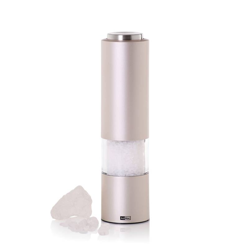 AdHoc eMill.3 elektrický mlynček na korenie alebo soľ, sivá Light AdHoc eMill.3 elektrický mlynček na korenie alebo soľ, sivá Light