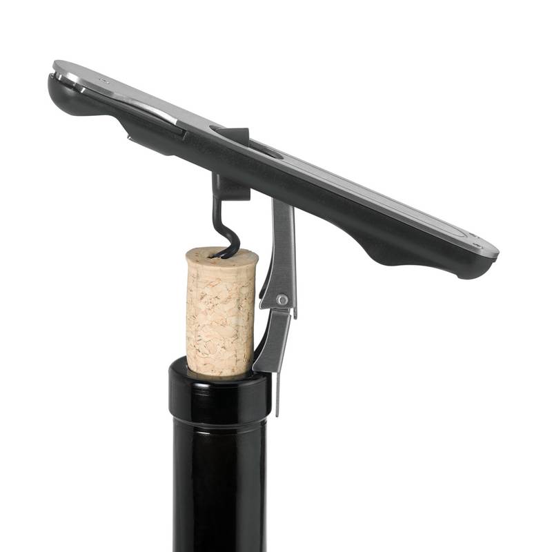 AdHoc PushPull Vývrtka, sivá - čierna AdHoc PushPull Vývrtka, sivá - čierna