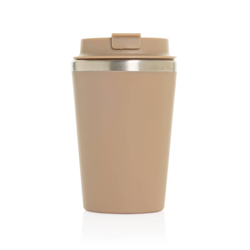 Termo hrnček 350ml Java z RCS recykl. PP, hnedá Greige Termo hrnček 350ml Java z RCS recykl. PP, hnedá Greige