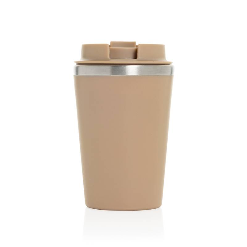 Termo hrnček 350ml Java z RCS recykl. PP, hnedá Greige Termo hrnček 350ml Java z RCS recykl. PP, hnedá Greige