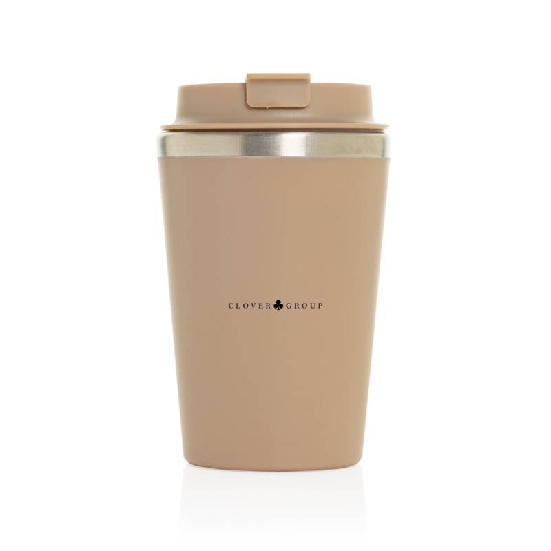 Termo hrnček 350ml Java z RCS recykl. PP, hnedá Greige Termo hrnček 350ml Java z RCS recykl. PP, hnedá Greige