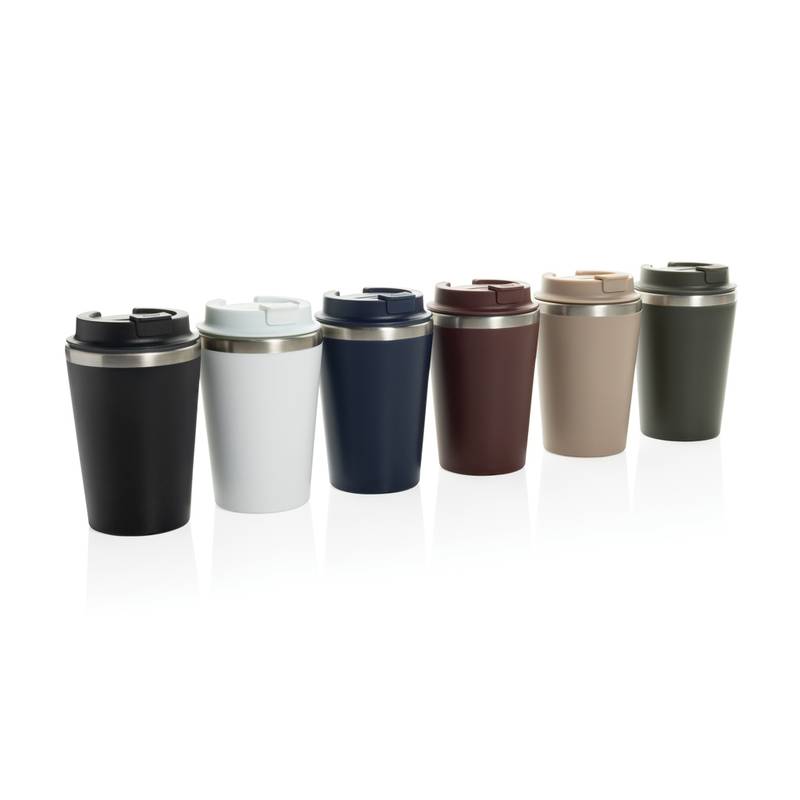 Termo hrnček 350ml Java z RCS recykl. PP, hnedá Greige Termo hrnček 350ml Java z RCS recykl. PP, hnedá Greige