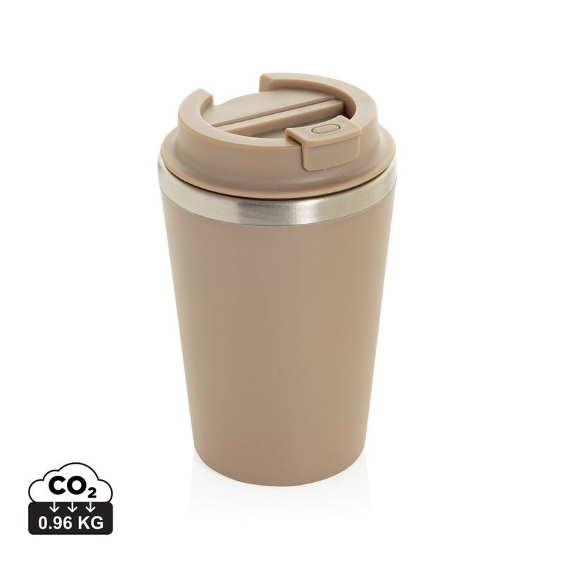 Termo hrnček 350ml Java z RCS recykl. PP, hnedá Greige Termo hrnček 350ml Java z RCS recykl. PP, hnedá Greige