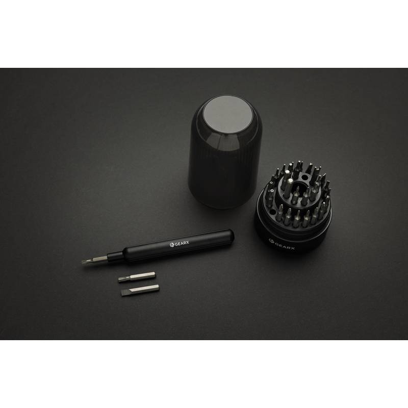Gear X multifunkčná sada skrutkovačov 31 v 1, čierna Gear X multifunkčná sada skrutkovačov 31 v 1, čierna