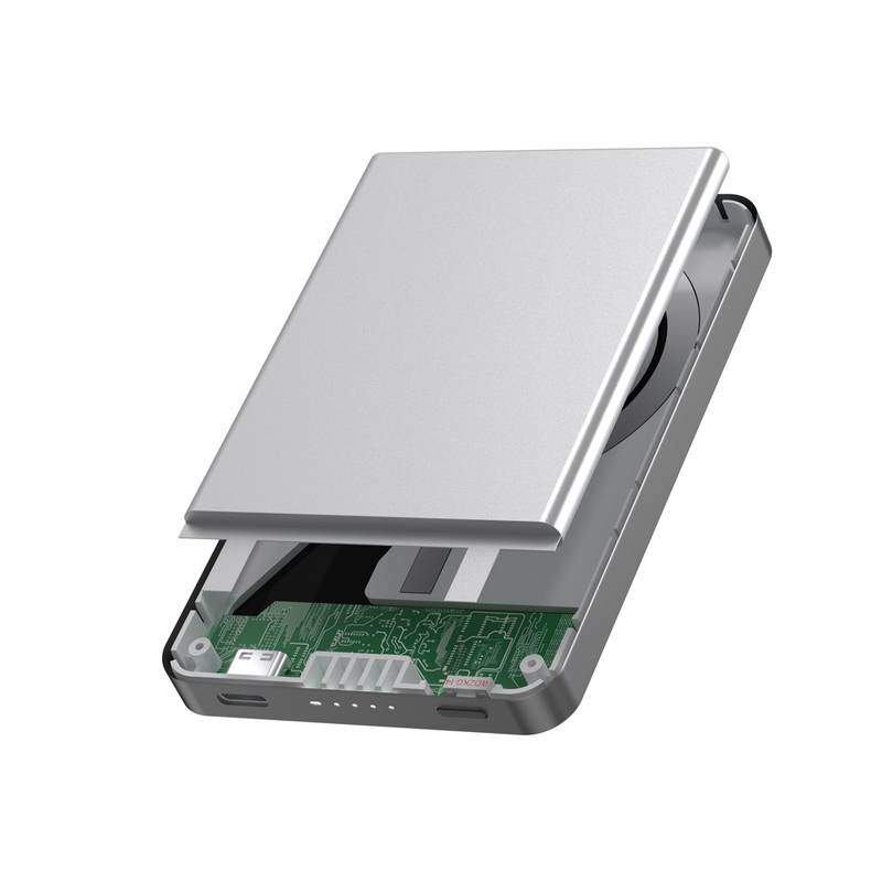 Urban Vitamin Marin 5000 mAh magnet. 15 W bezd. powerbanka, čierna Urban Vitamin Marin 5000 mAh magnet. 15 W bezd. powerbanka, čierna