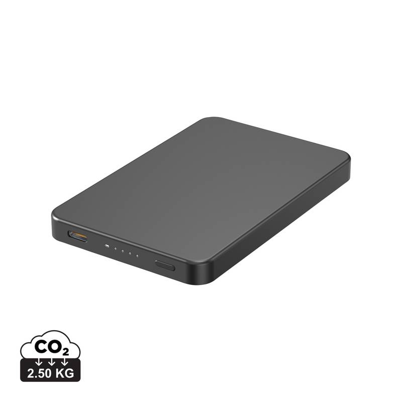 Urban Vitamin Marin 5000 mAh magnet. 15 W bezd. powerbanka, čierna Urban Vitamin Marin 5000 mAh magnet. 15 W bezd. powerbanka, čierna