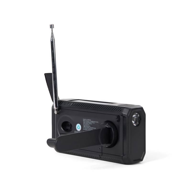 Nordic Drift Titan IPX4 multifunkčné rádio 4000 mAh, čierna Nordic Drift Titan IPX4 multifunkčné rádio 4000 mAh, čierna