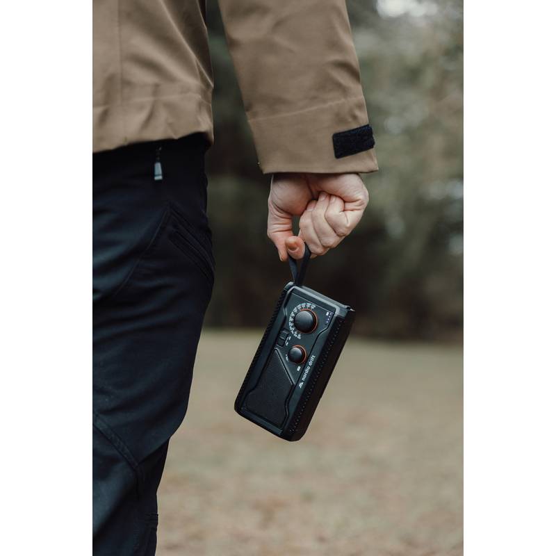 Nordic Drift Titan IPX4 multifunkčné rádio 4000 mAh, čierna Nordic Drift Titan IPX4 multifunkčné rádio 4000 mAh, čierna