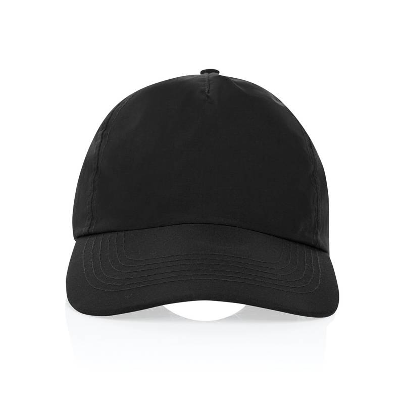 KENTO URBAN RCS dobrodružná 5-panel. šiltovka z rec. nylonu, čierna KENTO URBAN RCS dobrodružná 5-panel. šiltovka z rec. nylonu, čierna