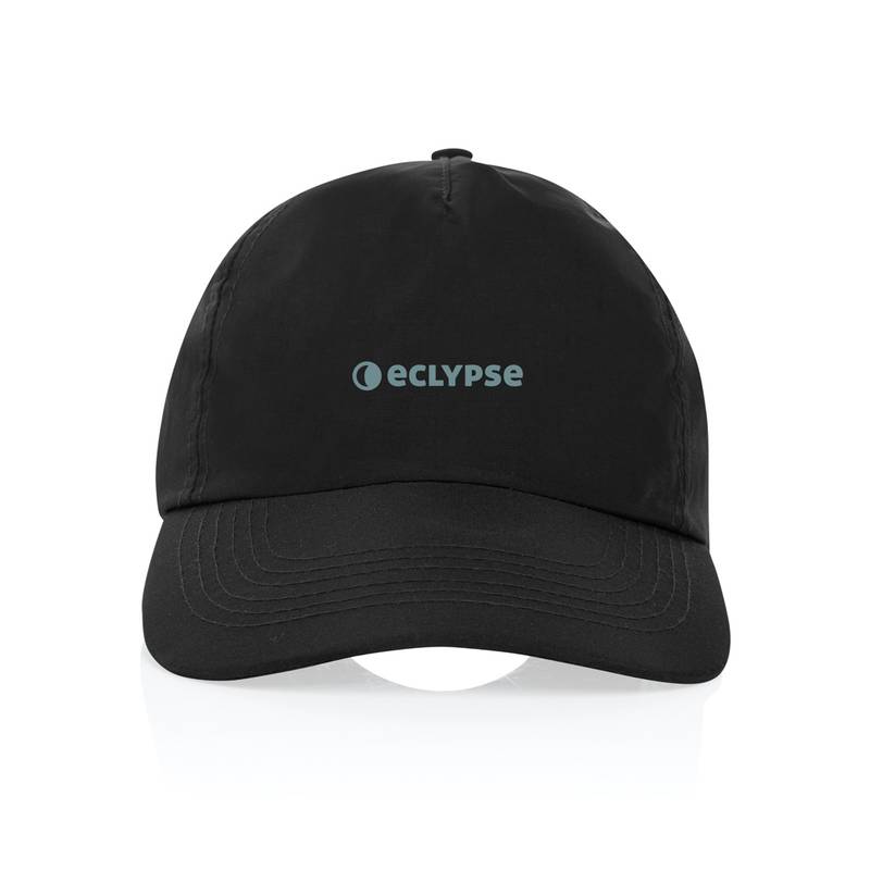 KENTO URBAN RCS dobrodružná 5-panel. šiltovka z rec. nylonu, čierna KENTO URBAN RCS dobrodružná 5-panel. šiltovka z rec. nylonu, čierna