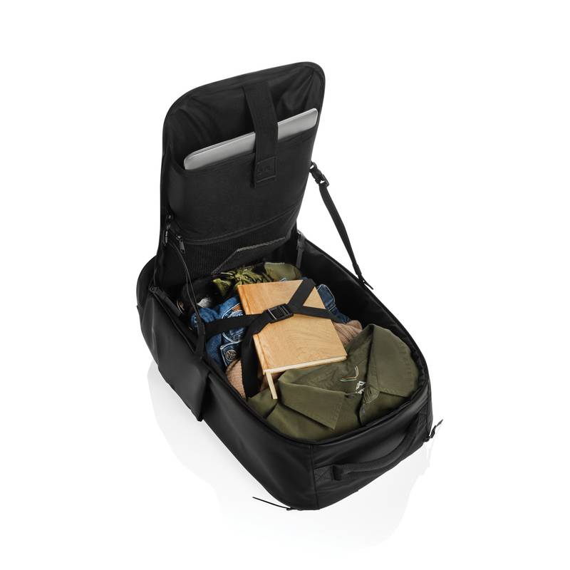 Swiss Peak OSLO RCS Wheeled Duffel Backpack – kab. batožina, čierna Swiss Peak OSLO RCS Wheeled Duffel Backpack – kab. batožina, čierna