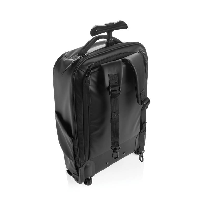 Swiss Peak OSLO RCS Wheeled Duffel Backpack – kab. batožina, čierna Swiss Peak OSLO RCS Wheeled Duffel Backpack – kab. batožina, čierna