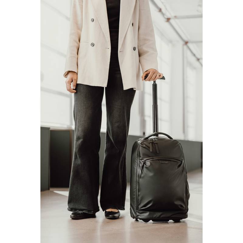 Swiss Peak OSLO RCS Wheeled Duffel Backpack - kab. zavazadla, černá Swiss Peak OSLO RCS Wheeled Duffel Backpack - kab. zavazadla, černá