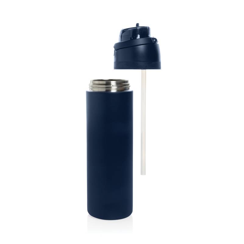 Uzatvárateľná fľaša Omni Sip 720ml z RCS recyklovanej ocele, modrá Navy Uzatvárateľná fľaša Omni Sip 720ml z RCS recyklovanej ocele, modrá Navy