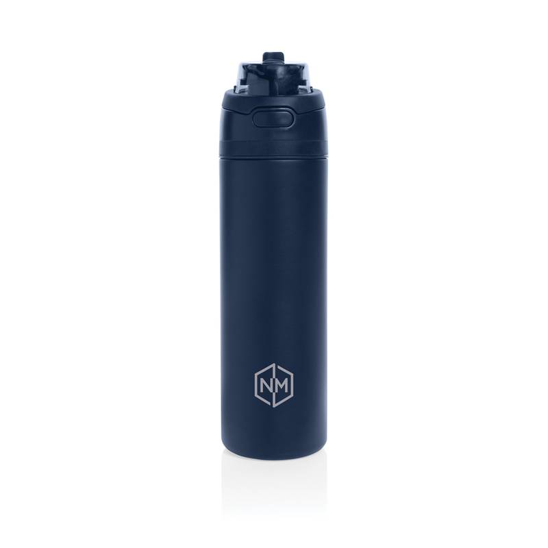 Uzatvárateľná fľaša Omni Sip 720ml z RCS recyklovanej ocele, modrá Navy Uzatvárateľná fľaša Omni Sip 720ml z RCS recyklovanej ocele, modrá Navy