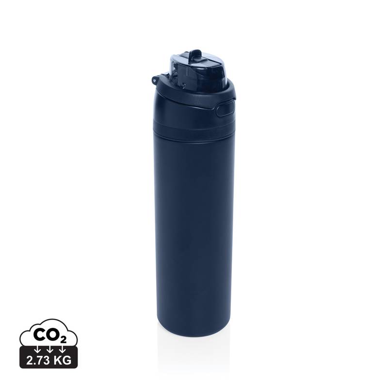 Uzatvárateľná fľaša Omni Sip 720ml z RCS recyklovanej ocele, modrá Navy Uzatvárateľná fľaša Omni Sip 720ml z RCS recyklovanej ocele, modrá Navy