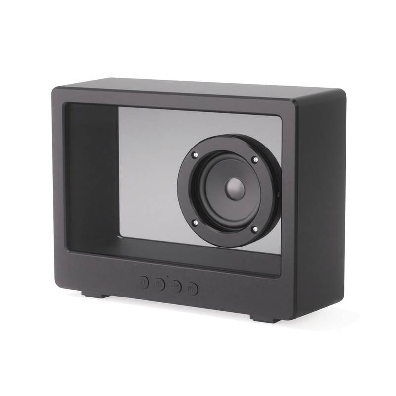 Soundclear transparentný 5W bezdrôtový reproduktor, čierna Soundclear transparentný 5W bezdrôtový reproduktor, čierna