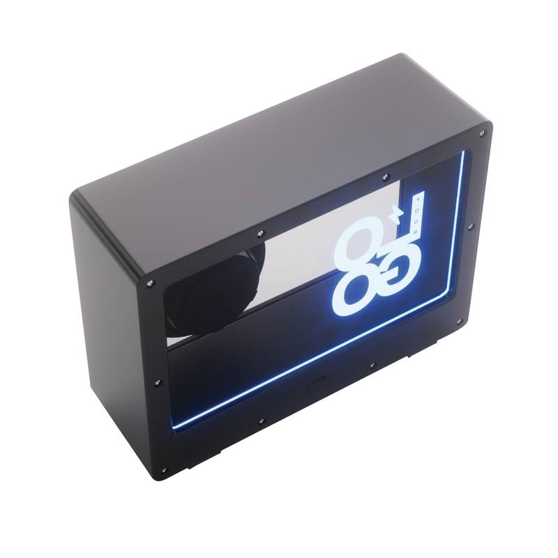 Soundclear transparentný 5W bezdrôtový reproduktor, čierna Soundclear transparentný 5W bezdrôtový reproduktor, čierna