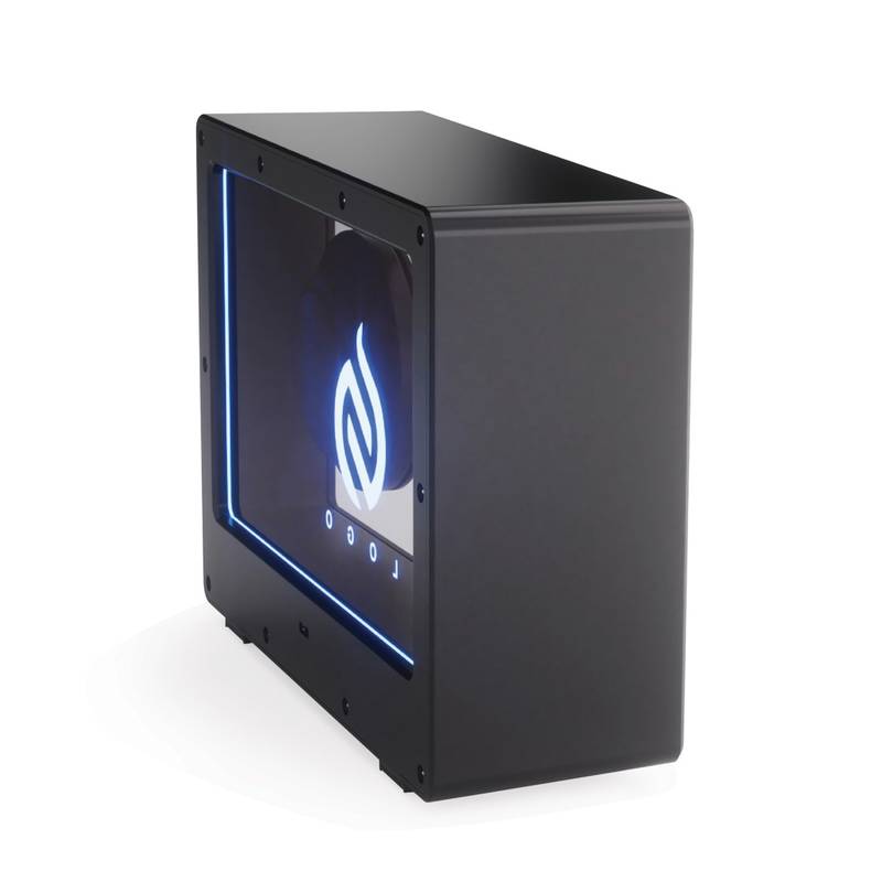Soundclear transparentný 5W bezdrôtový reproduktor, čierna Soundclear transparentný 5W bezdrôtový reproduktor, čierna