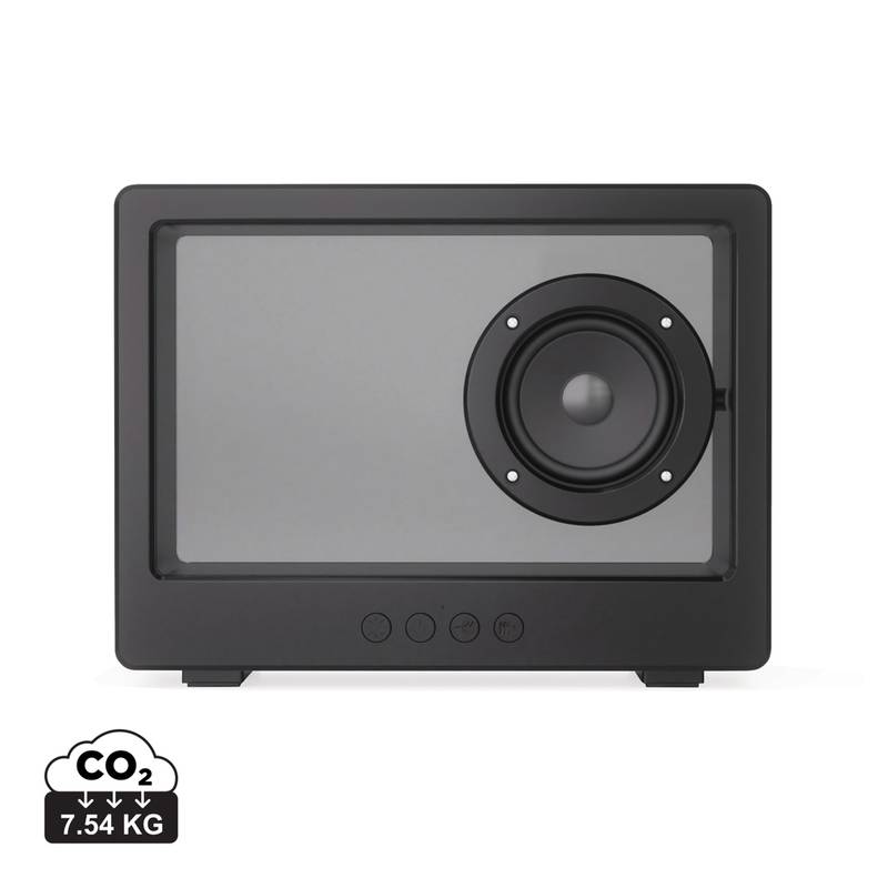 Soundclear transparentní 5W bezdrátový reproduktor, černá Soundclear transparentní 5W bezdrátový reproduktor, černá