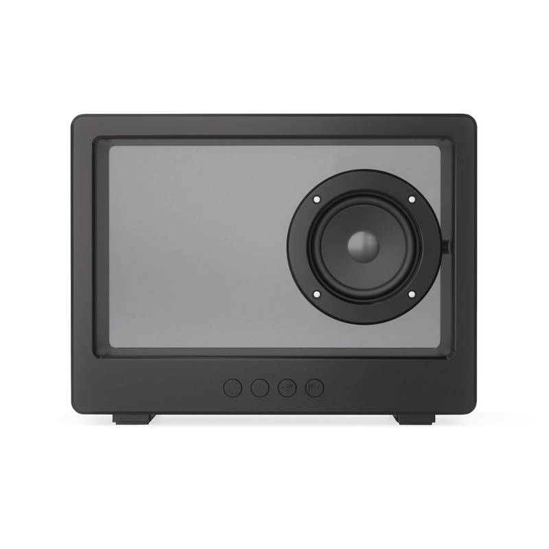Soundclear transparentný 5W bezdrôtový reproduktor, čierna Soundclear transparentný 5W bezdrôtový reproduktor, čierna