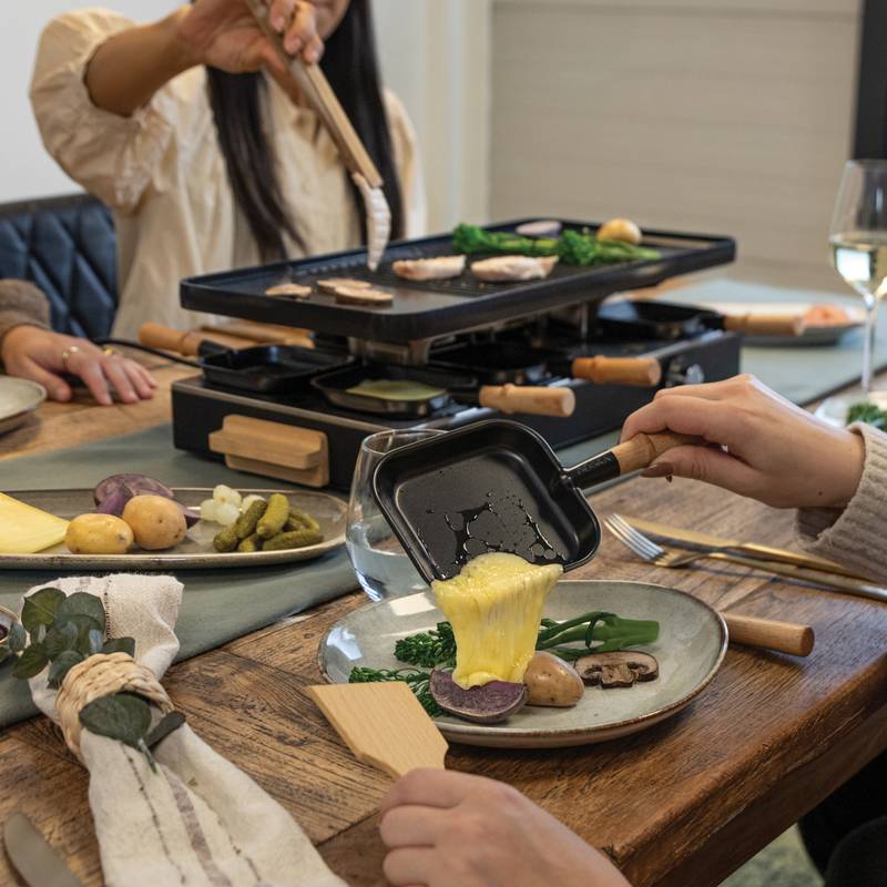 BOSKA Raclette Gourmet Party pre 8 osôb, čierna BOSKA Raclette Gourmet Party pre 8 osôb, čierna