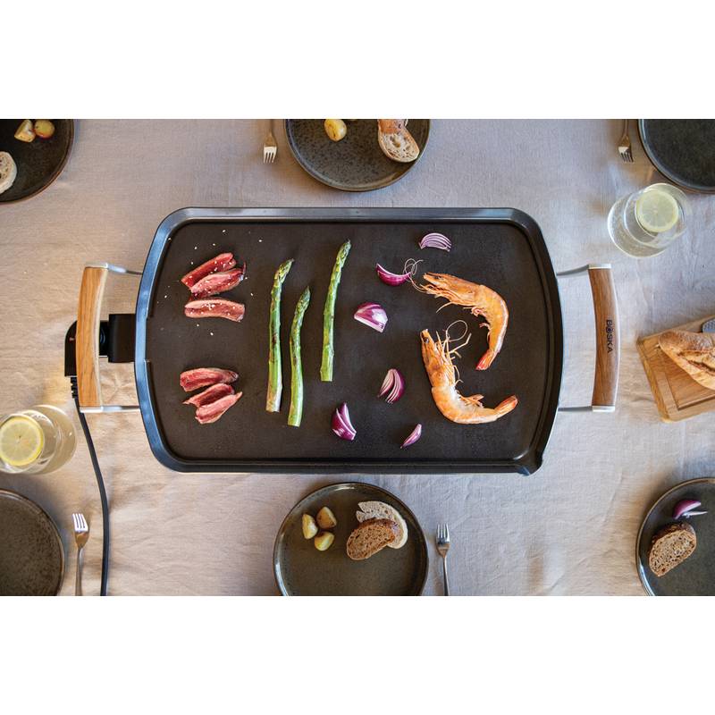 BOSKA Electric Griddle Pro elektrický gril, čierna BOSKA Electric Griddle Pro elektrický gril, čierna