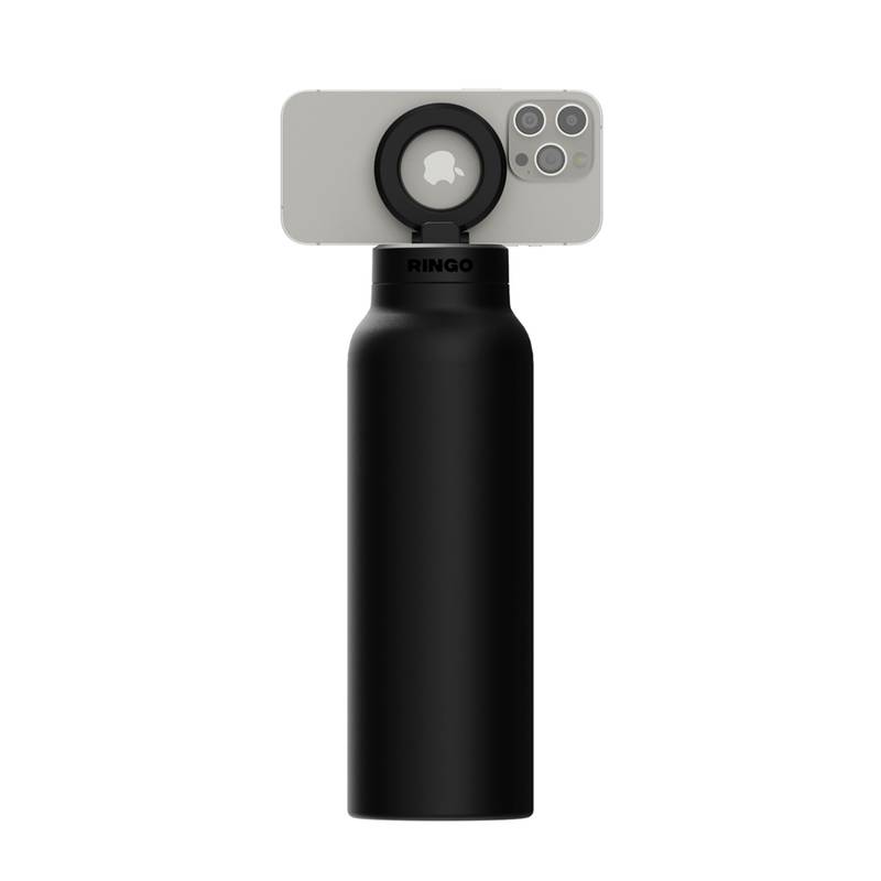 RINGO Pro MagSafe® fľaša 710 ml s magnetickým krúžkom, čierna RINGO Pro MagSafe® fľaša 710 ml s magnetickým krúžkom, čierna
