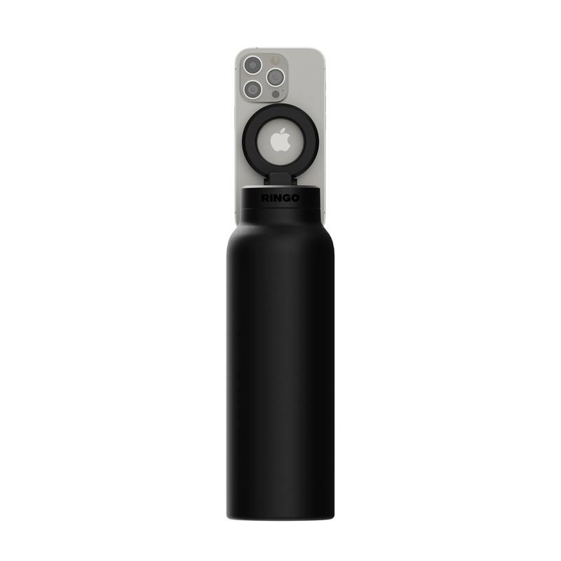 RINGO Pro MagSafe® fľaša 710 ml s magnetickým krúžkom, čierna RINGO Pro MagSafe® fľaša 710 ml s magnetickým krúžkom, čierna