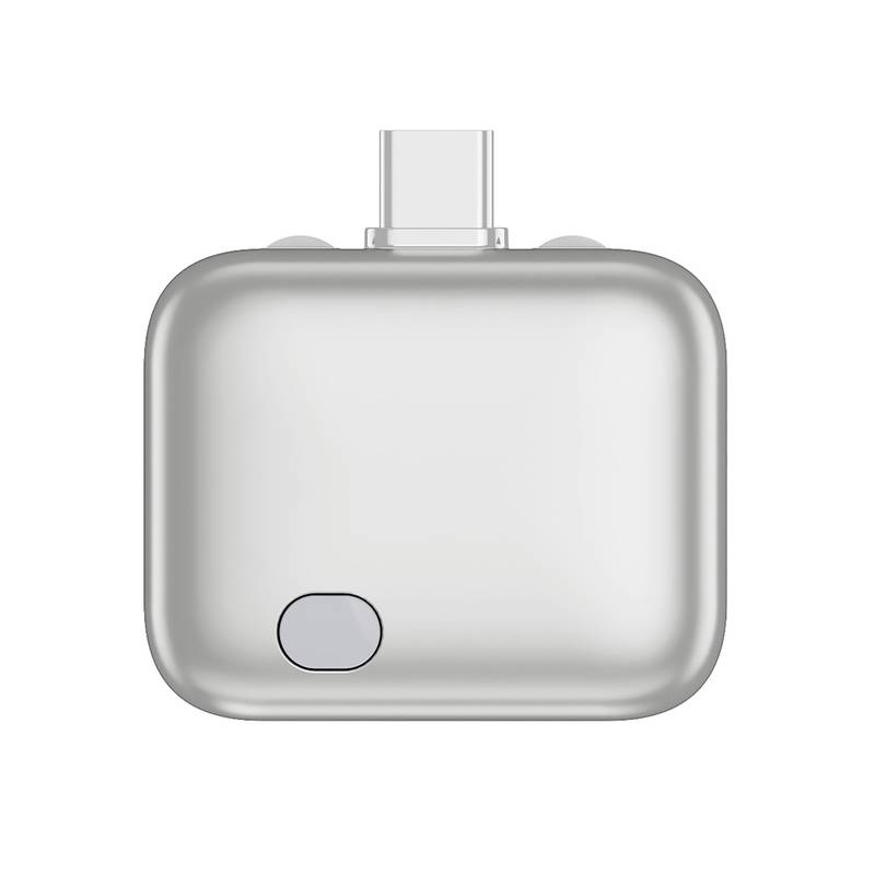 ChargeGuard RCS USB-C adaptér s auto - odpojením nabíjania, sivá Silver ChargeGuard RCS USB-C adaptér s auto - odpojením nabíjania, sivá Silver