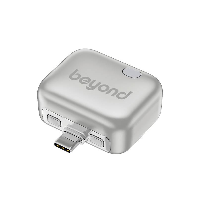 ChargeGuard RCS USB-C adaptér s auto - odpojením nabíjania, sivá Silver ChargeGuard RCS USB-C adaptér s auto - odpojením nabíjania, sivá Silver