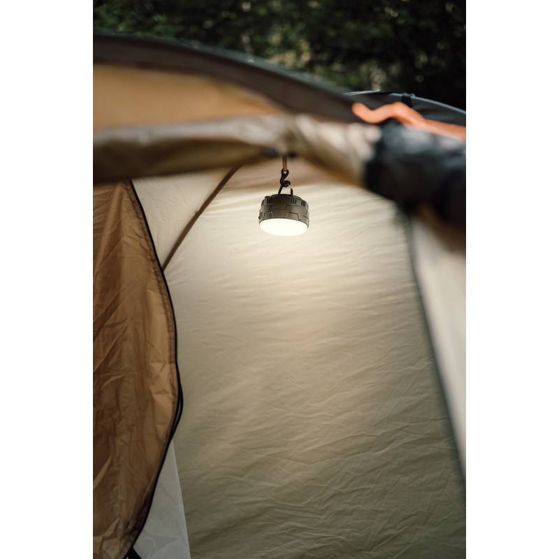 Nordic Drift Everest RCS prenosná kempingová lampa s kľukou, čierna Nordic Drift Everest RCS prenosná kempingová lampa s kľukou, čierna