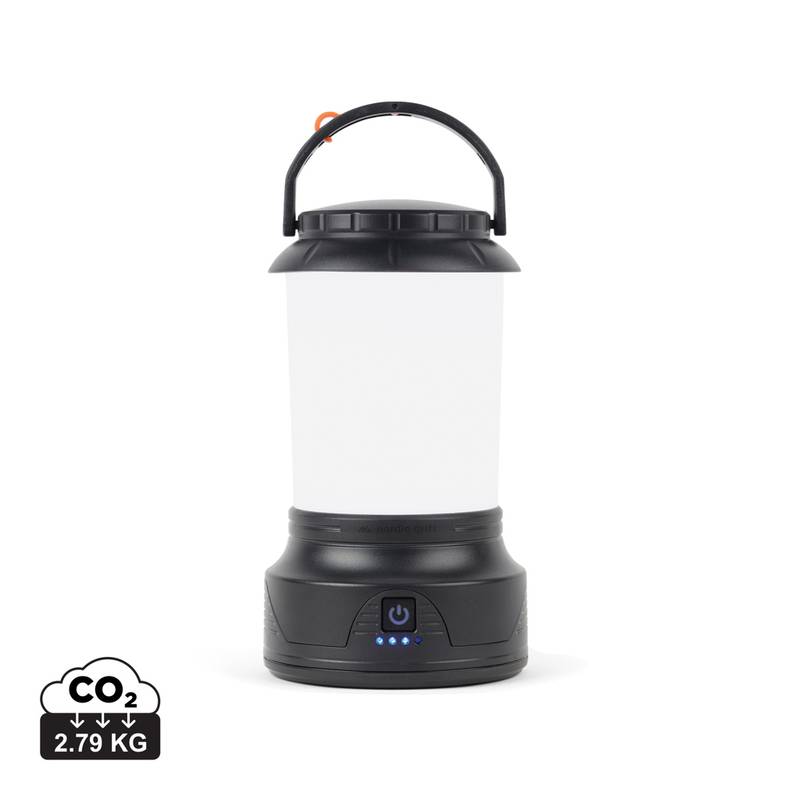 Nordic Drift Everest RCS Jasná kempingová lampa s kľukou, čierna Nordic Drift Everest RCS Jasná kempingová lampa s kľukou, čierna