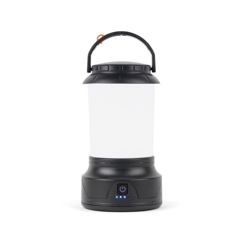 Nordic Drift Everest RCS Jasná kempingová lampa s kľukou, čierna Nordic Drift Everest RCS Jasná kempingová lampa s kľukou, čierna