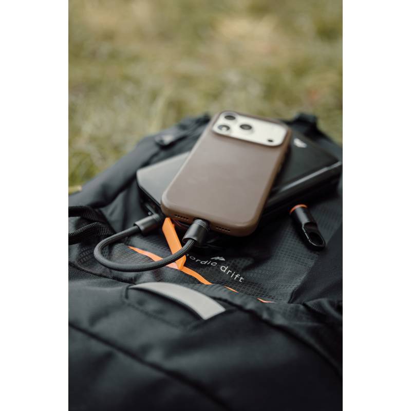 Nordic Drift Everest USB-C 60W rýchlonabíjací karab. kábel, čierna Nordic Drift Everest USB-C 60W rýchlonabíjací karab. kábel, čierna