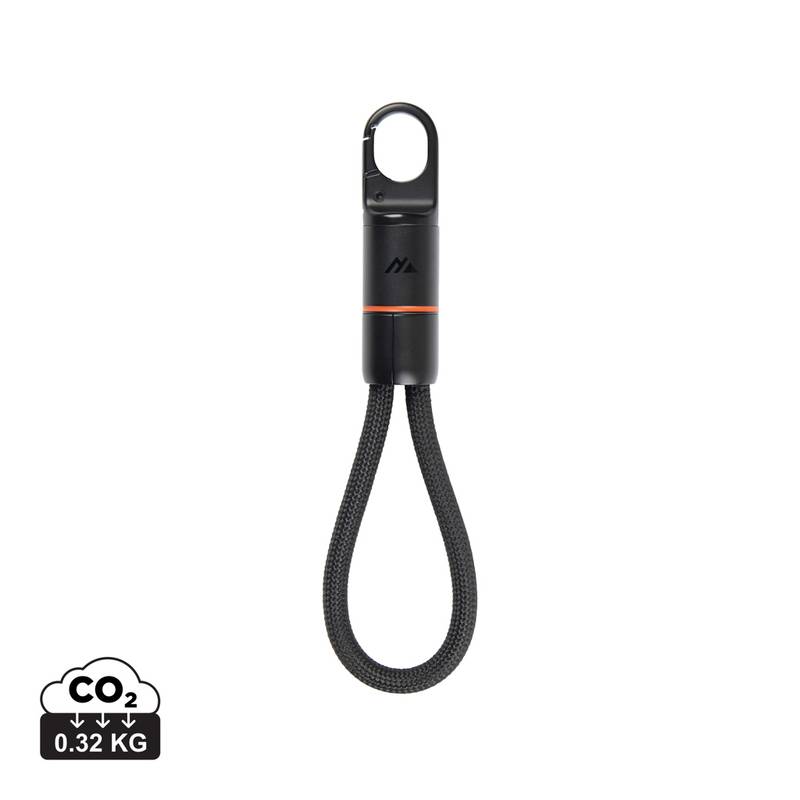Nordic Drift Everest USB-C 60W rýchlonabíjací karab. kábel, čierna Nordic Drift Everest USB-C 60W rýchlonabíjací karab. kábel, čierna