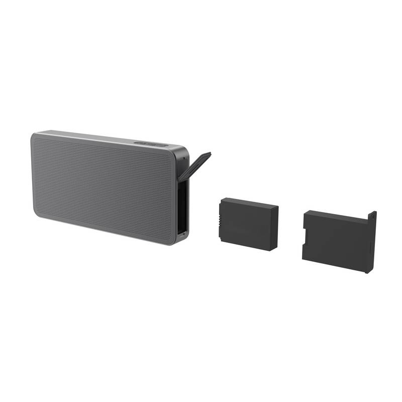 Aeris RCS ultra tenký 10W IPX5 repr. s vymeniteľnou bat., sivá Aeris RCS ultra tenký 10W IPX5 repr. s vymeniteľnou bat., sivá